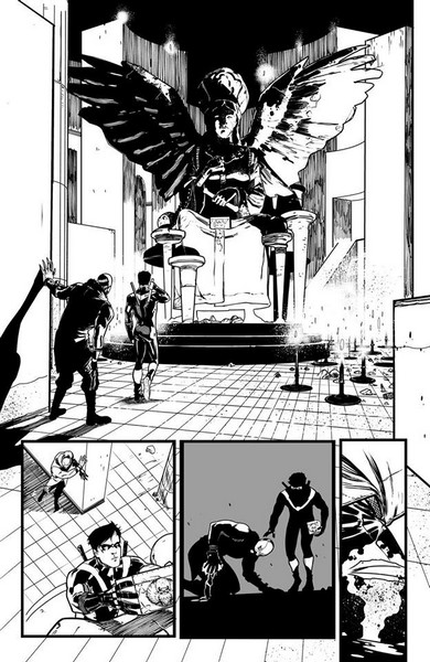Javier Fernandez - Nightwing #4 p.11 © Javier Fernandez / DC Comics